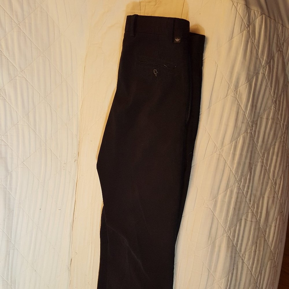 Dockers Black Casual pleated pants